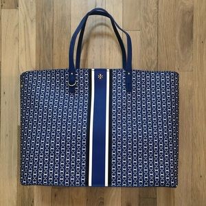 Tory Burch Gemini Link in Jewel Blue, NWT